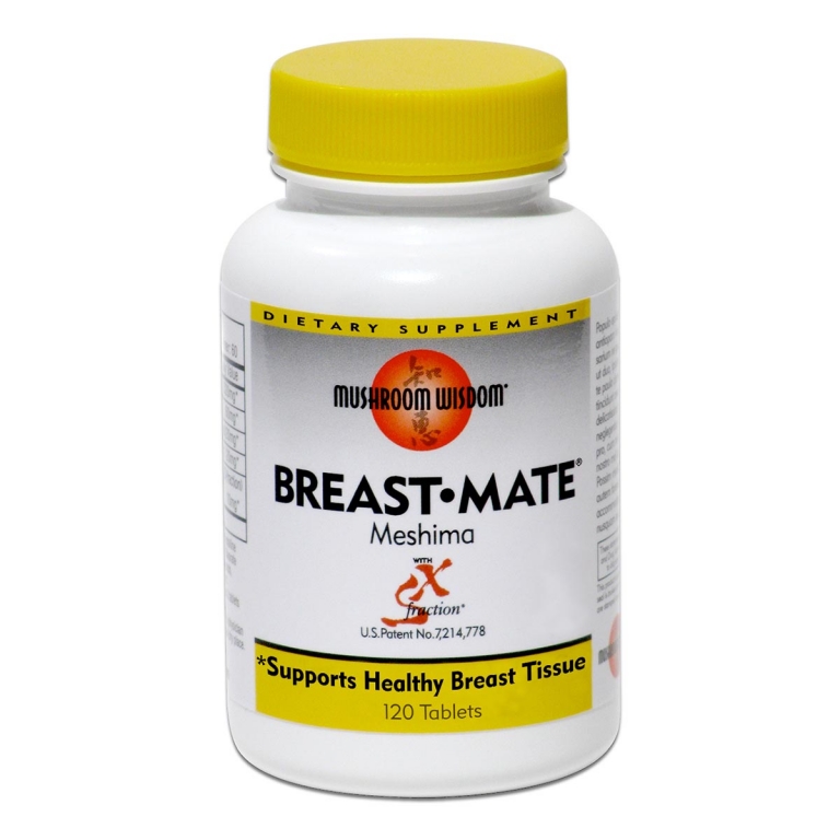 BREAST•MATE®, 120 Tablets Mushroom Wisdom Inc.