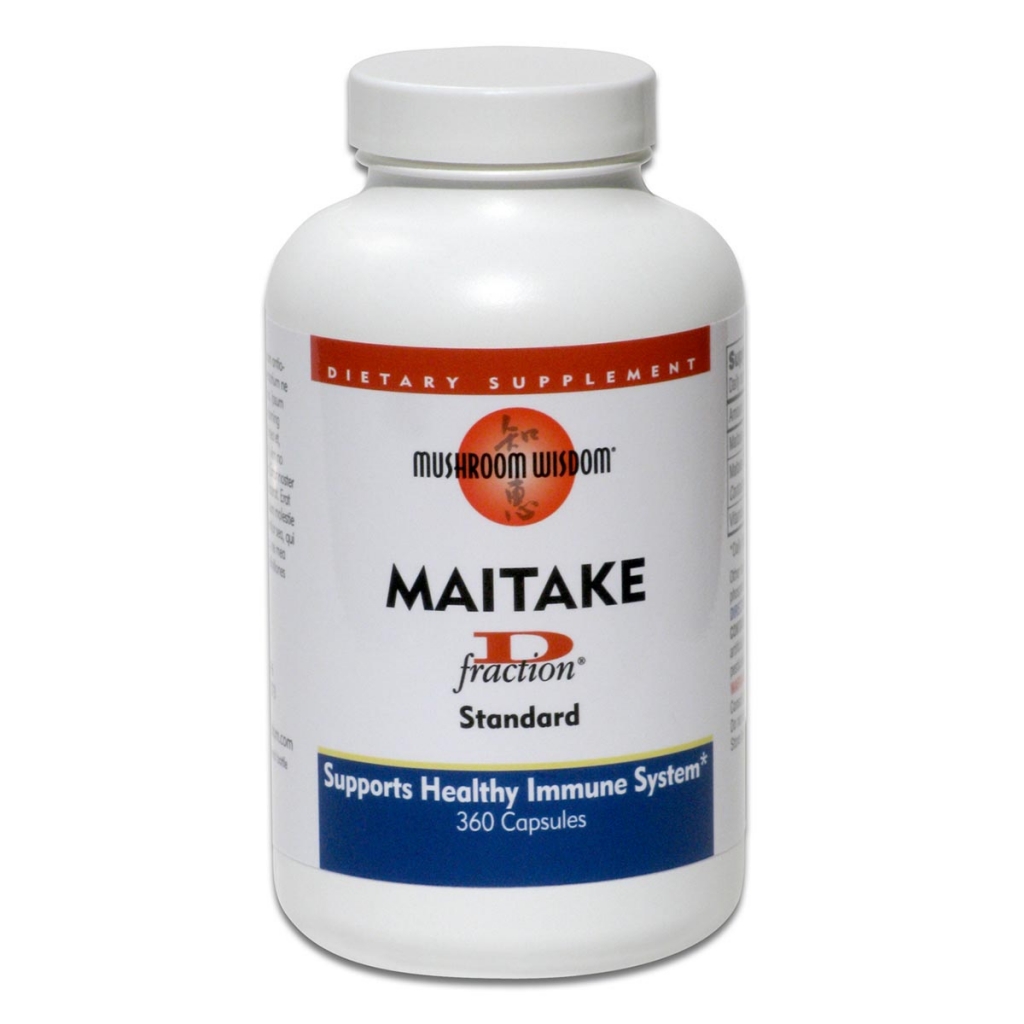 Maitake Dfraction® Standard 360 Capsules Mushroom Wisdom Inc.