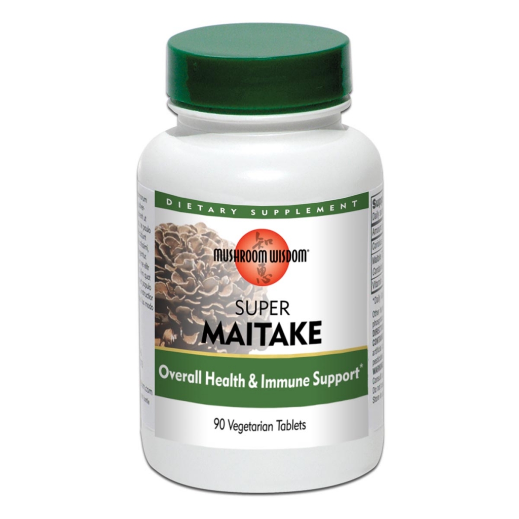 Super Maitake 90 Tablets Mushroom Wisdom Inc.