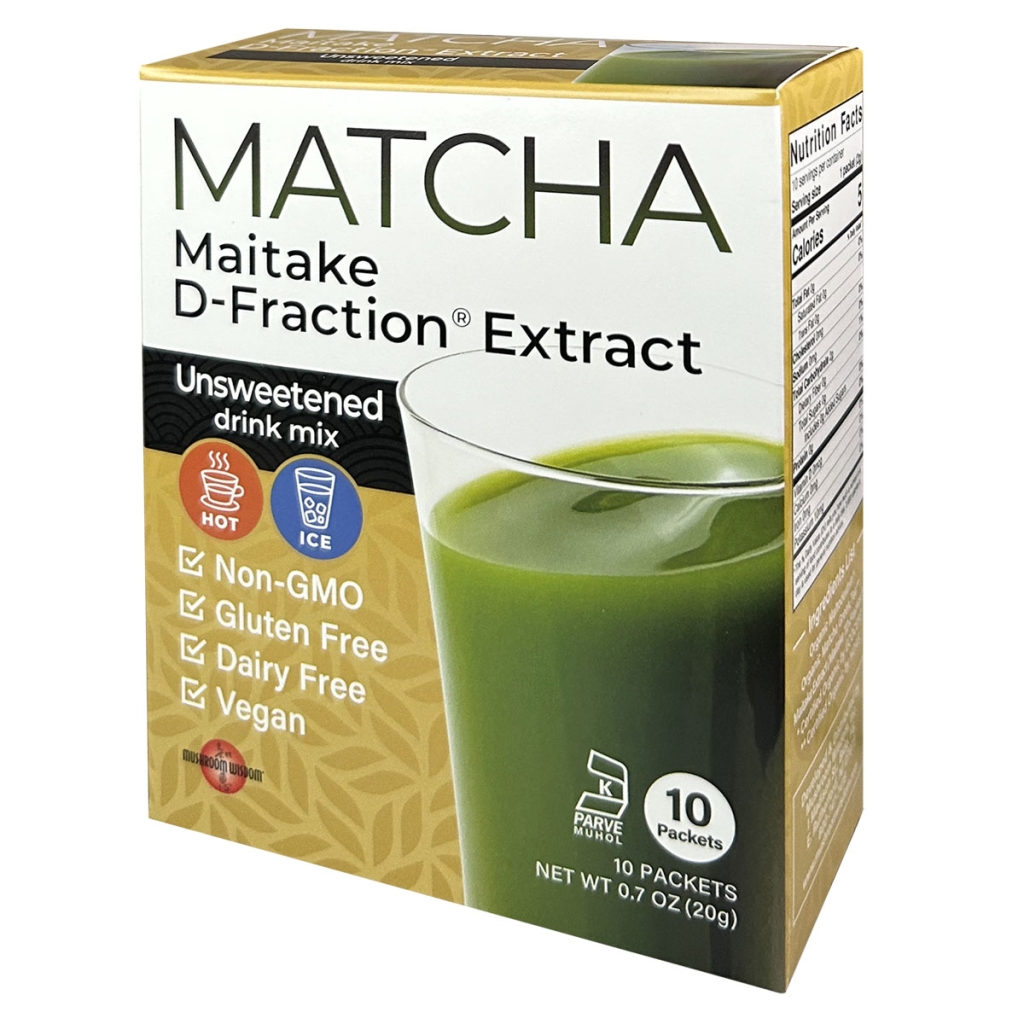 MATCHA Maitake DFraction® Extract Mushroom Wisdom Inc.