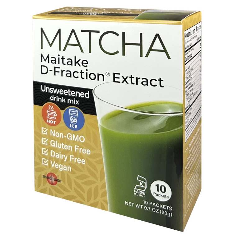 MATCHA Maitake DFraction® Extract Mushroom Wisdom Inc.